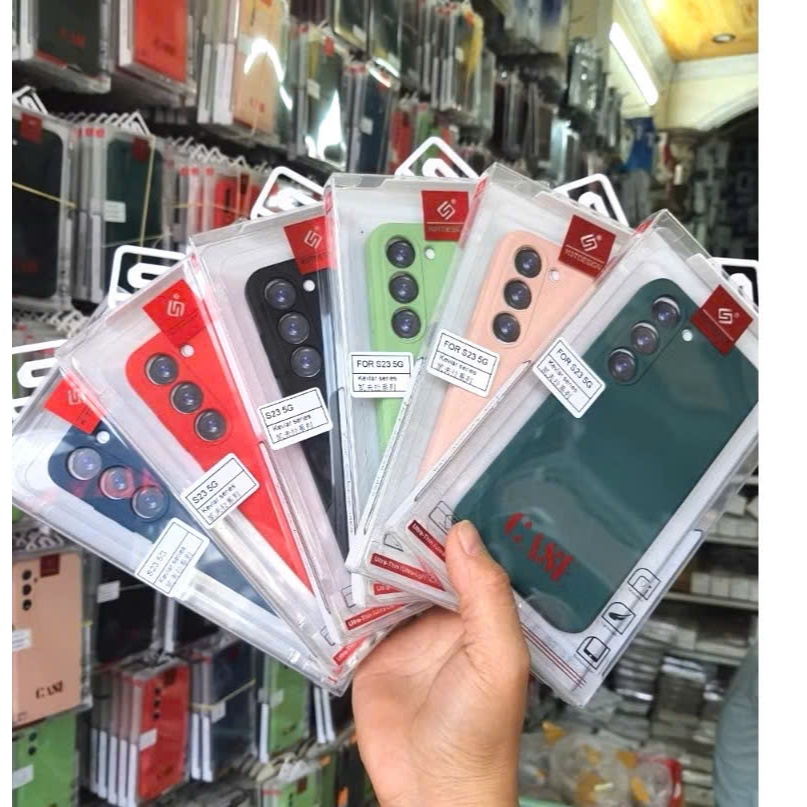 Samsung S23 Ultra / S23 Plus / S23 เคสกันกระแทก KT Design แบบยืดหยุ่น (pkch)