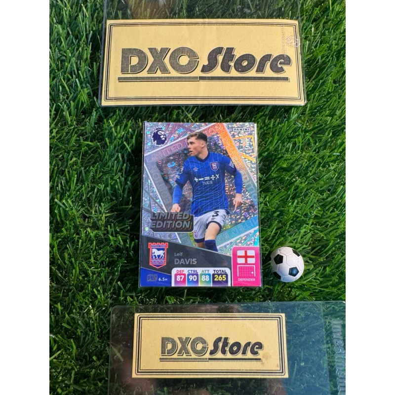 [ ของแท้ ] - LIMITED EDITION - PANINI ADRENALYN XL PREMIER LEAGUE 2025 - LEIF DAVIS (IPSWICH TOWN)