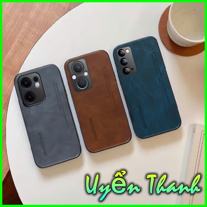 เคสหนังเรียบอิตาลี Oppo Reno 13 13F 8z 7z 6z 6 5 4 3 2F Pro