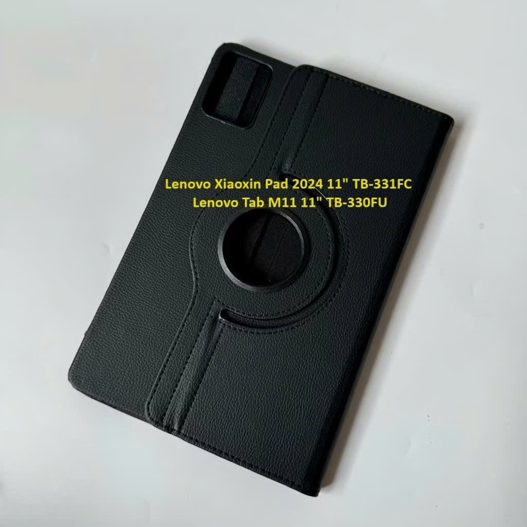 ( AVAILABLE ) เคสหนังหมุนได้ 360 องศาสําหรับ Lenovo Xiaoxin Pad 2024 11 แท็บเล็ต "TB-331FC Lenovo Ta