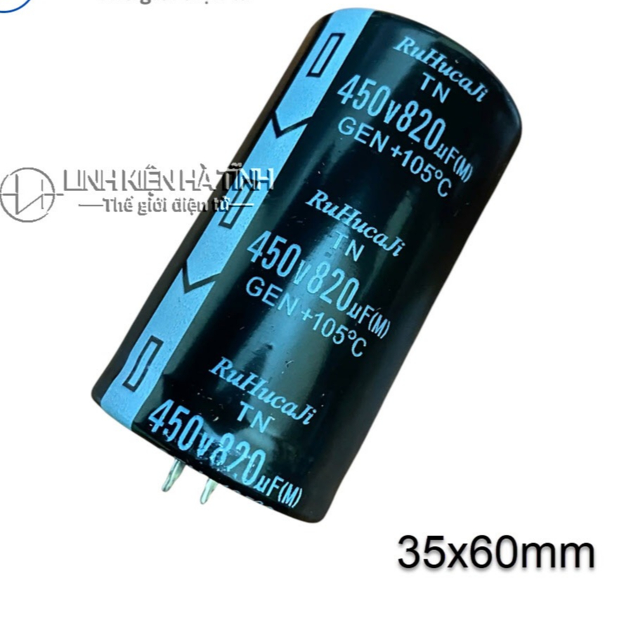 ใหม่ 820uf 450V 820uf เครื่องเชื่อมตัวเก็บประจุพลังงาน 35x55 มม