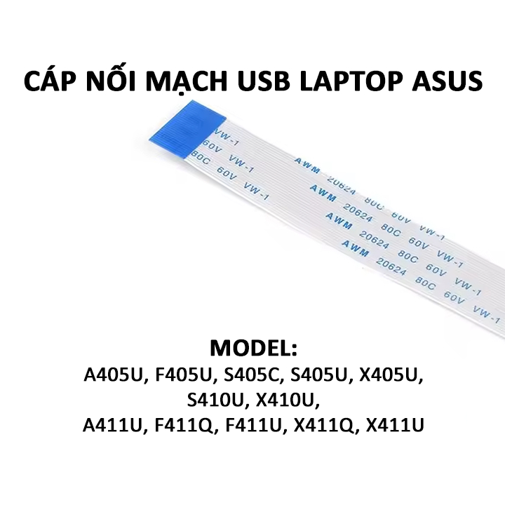 Asus แล็ปท็อป USB พอร์ตวงจรสาย A411Q A411U F411Q F411U X411Q X411U X405U S405C S405U S410U X405 X405