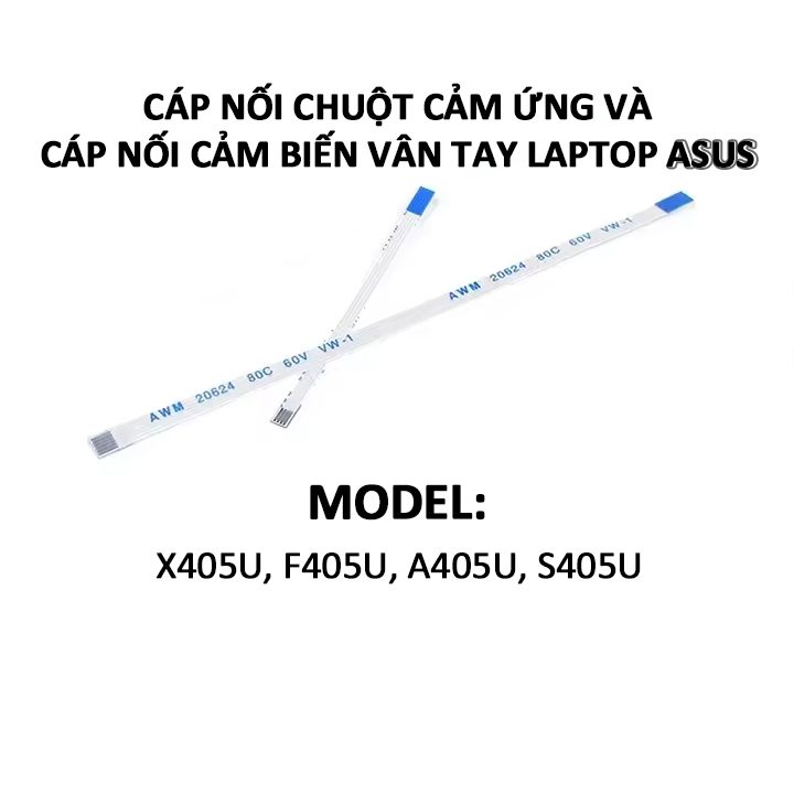 สายเมาส์สัมผัสและเซ็นเซอร์ลายนิ้วมือสําหรับ Asus S405C S405U X405U F405U X405 F405 A405 แล็ปท็อป - T