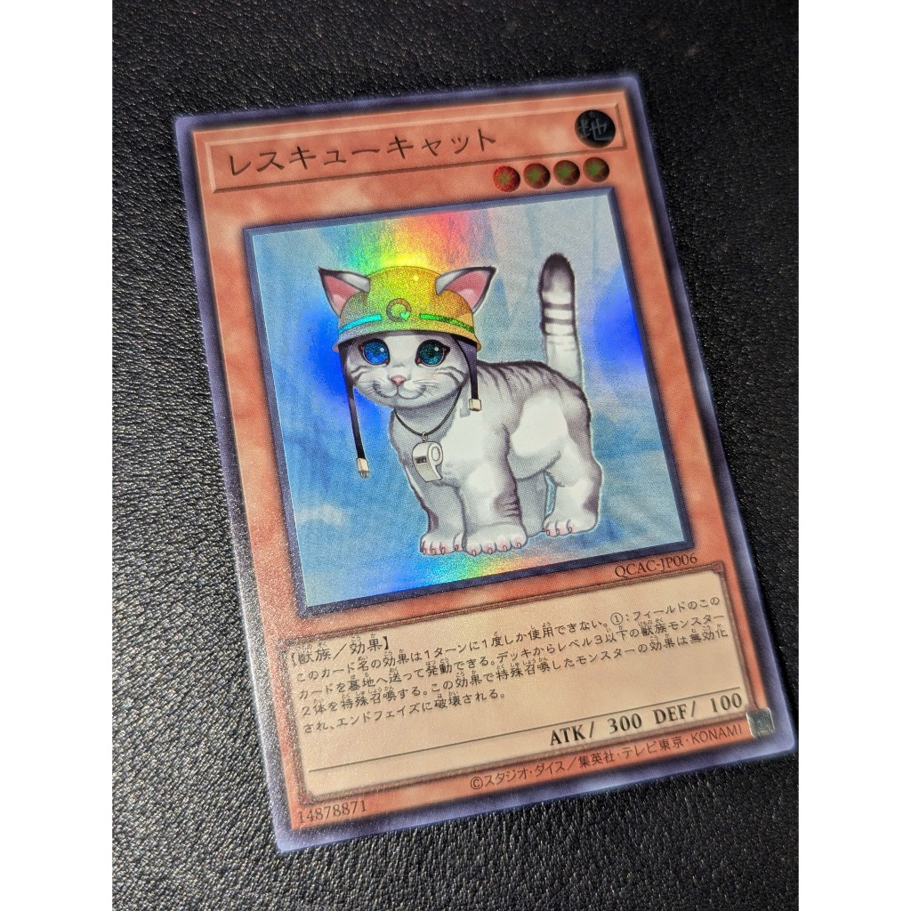 QCAC-JP006 Rescue Cat - หายากมาก