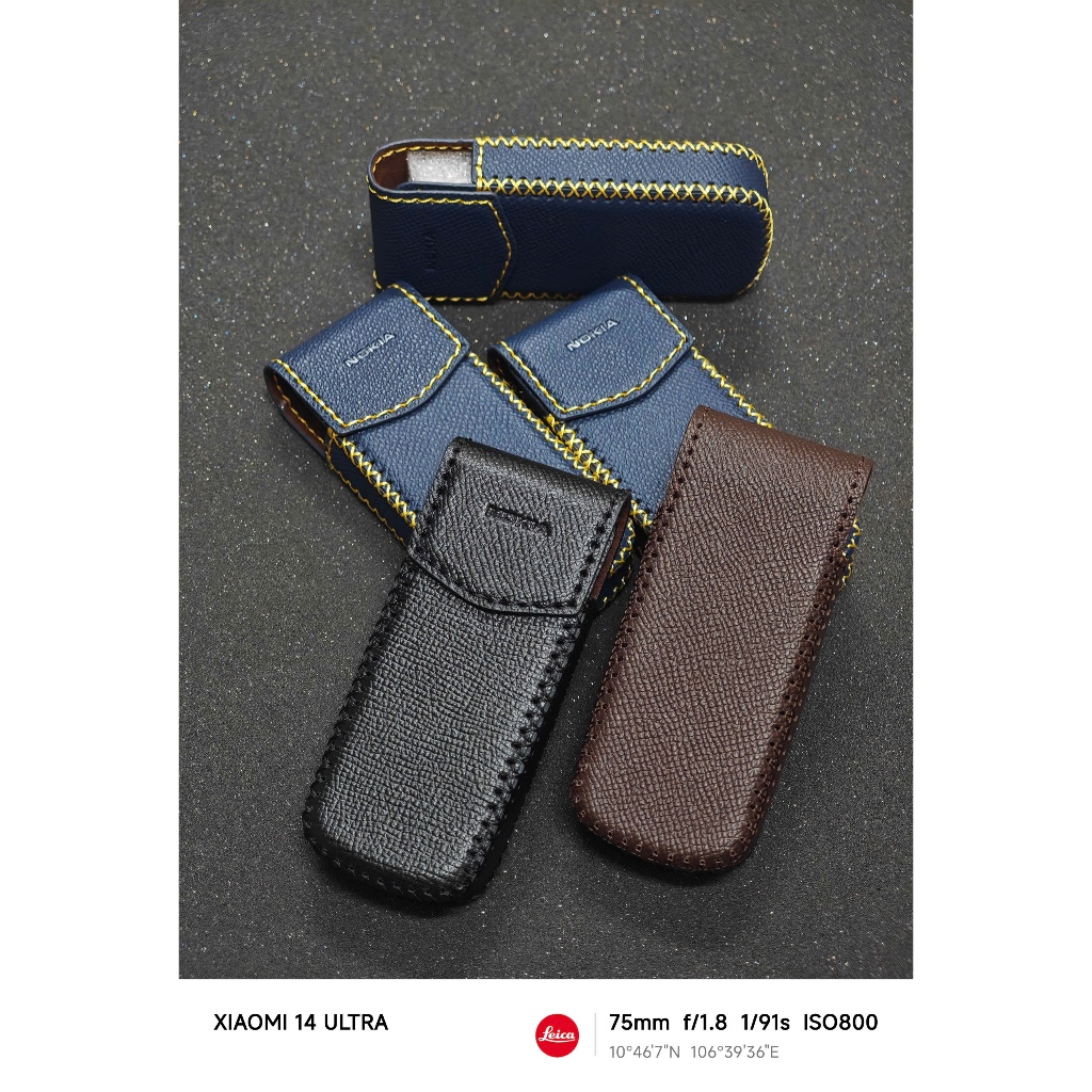 [LaoHac Store] เคสหนัง Nokia 8800 (แนวตั้ง)
