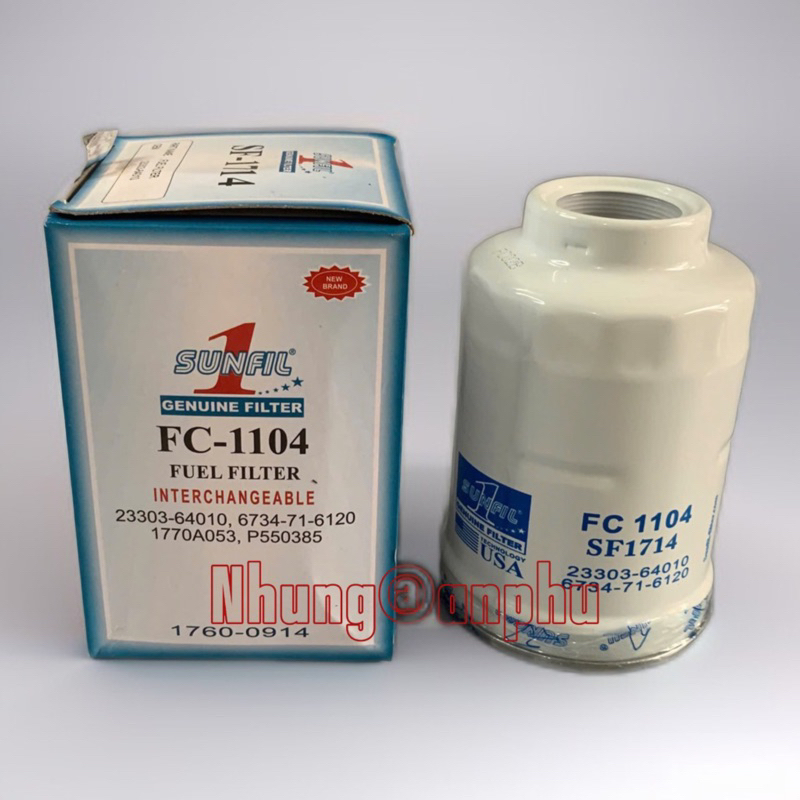 FC-1104 Ranger กรอง Everest 23303-64010 / 18610-0653 / FC88040 / SF1714 / JS1182 / F1182 / F56040 / 