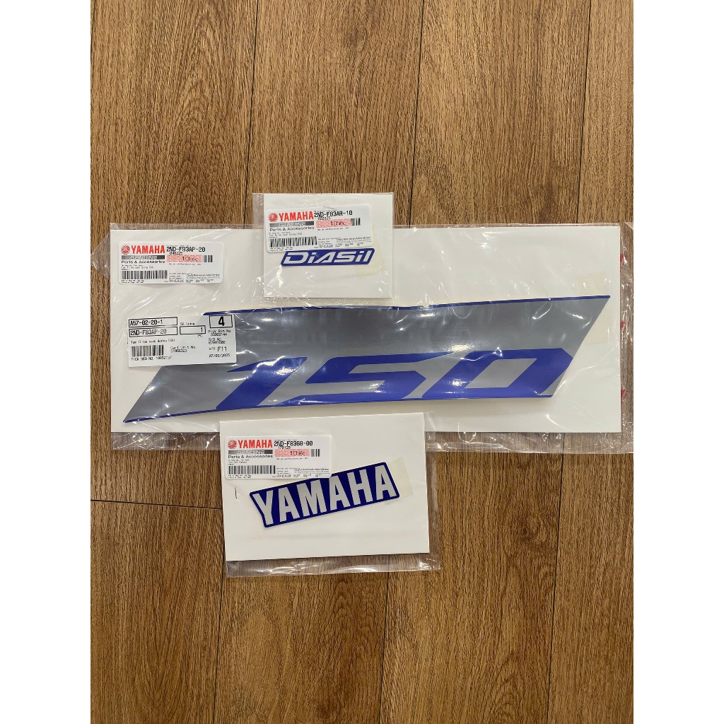 ชุดแสตมป์แฟริ่ง Exciter 150 รุ่น GP สีน้ําเงิน (2020) - ของแท้ YAMAHA