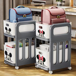Kệ đựng đồ đa năng 3 tầng,Giá Để Đồ Xe Đẩy Di Động Dưới Bàn,Kệ Đựng Đồ Đa Năng Tặng sticker