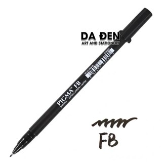 [หนังสีดํา] Pigma Brush Sakura Fine Professional Brush Pen