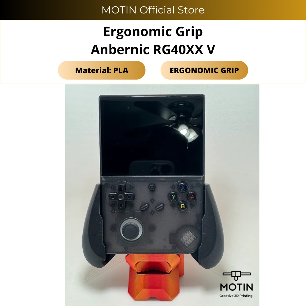 ด้ามจับตามหลักสรีรศาสตร์สําหรับ Anbernic RG40XX V - อุปกรณ์เสริมด้ามจับตามหลักสรีรศาสตร์ - Motin Off
