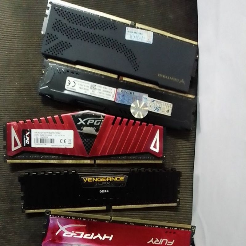 คอมพิวเตอร์ DDR4 Ram 16GB บัส 3200 Kingmax, kingston fury...