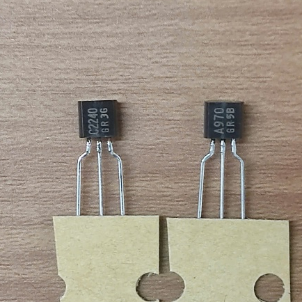 D08 ทรานซิสเตอร์คู่ C2240 A970 TO92 2SC2240 2SA970 (1 คู่)