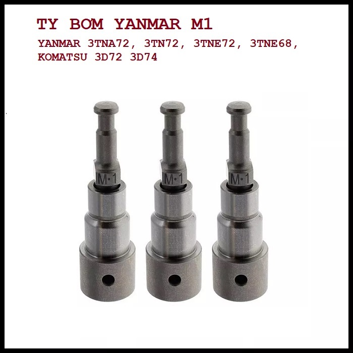 ปั๊มน้ํามัน M1 M3 M4 M5 YANMAR KOMATSU 3D95 3TNA72 3TNNE72 3TNE68 3D72 3D74E 4TNNE88 4TNNE88 4D82 3D