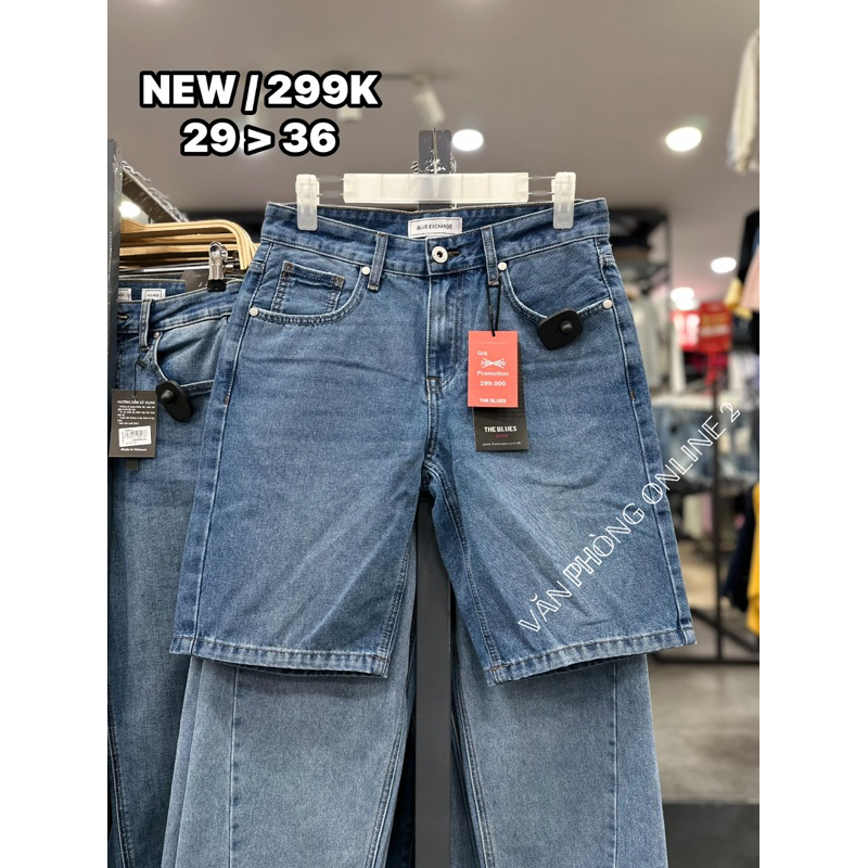 MENS JEAN SHORTS 26S - THE BLUES