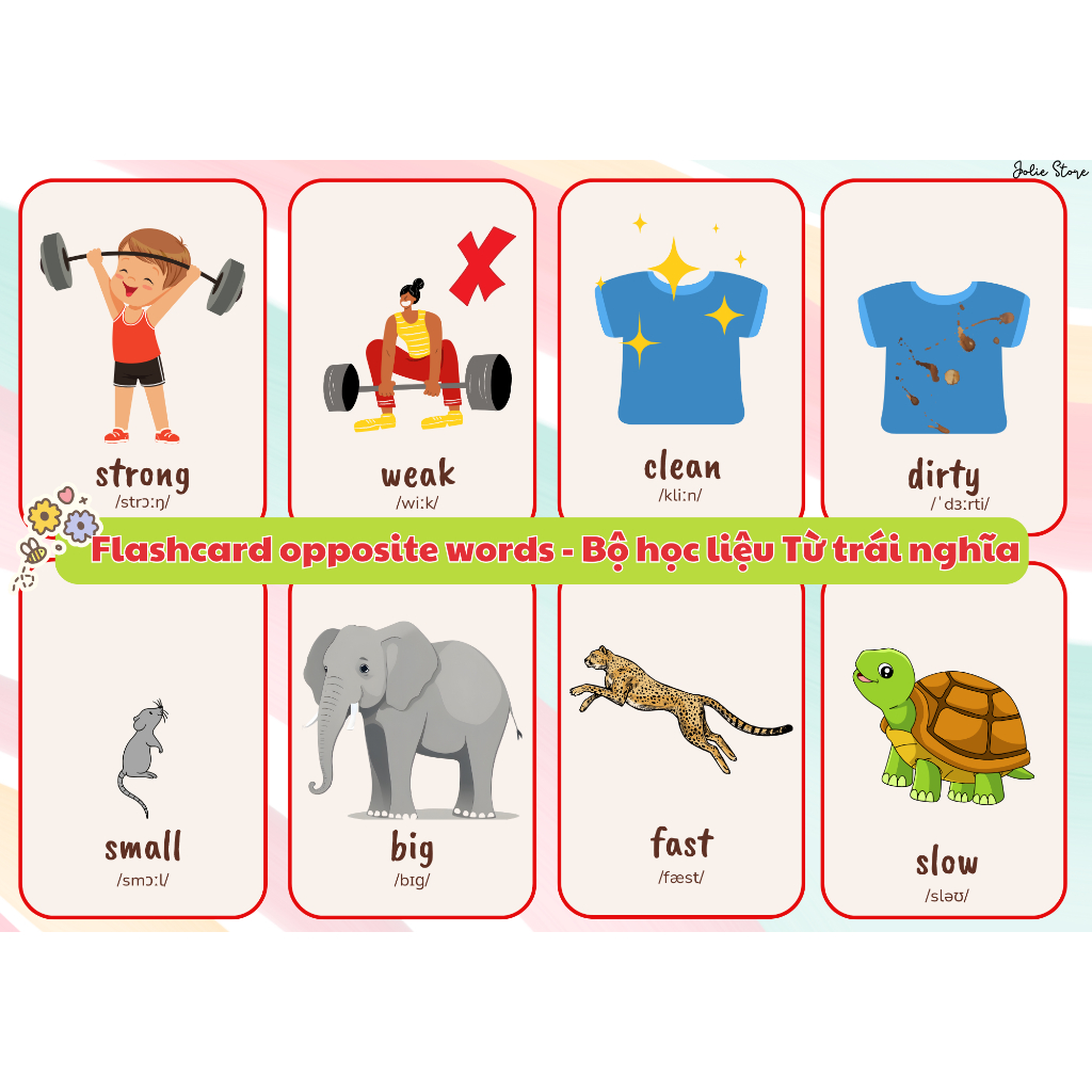 ชุดวัสดุการเรียนรู้ 30 ชิ้น FROM THE FRUIT TO NGHIA English พร้อมด้านเคลือบพลาสติก 2 ด้าน - 60 VOCAB