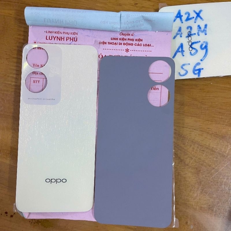 ฝาหลัง Oppo A59 5G/A2m/A2x ใหม่
