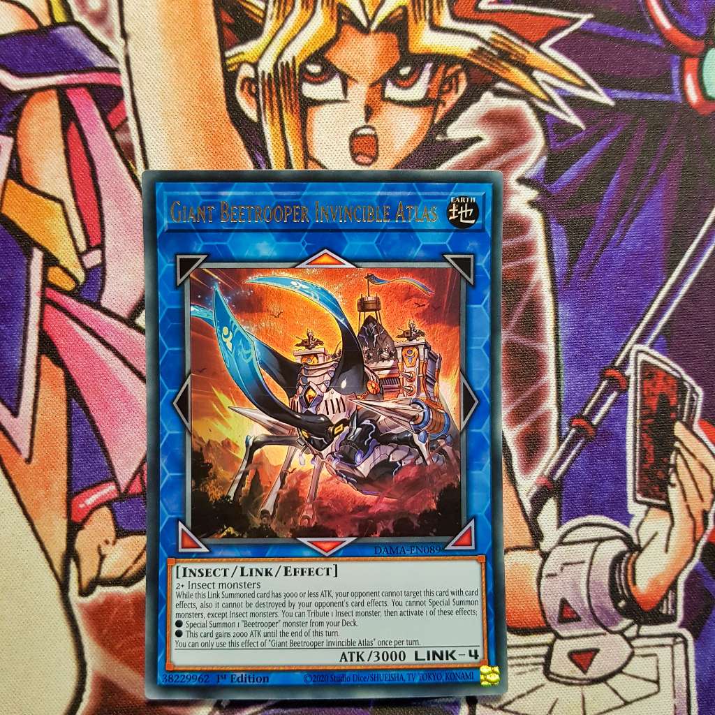 การ์ด Yugioh ของแท้ | หัวบีทรูทยักษ์ Invincible Atlas | MP23 หายากมาก