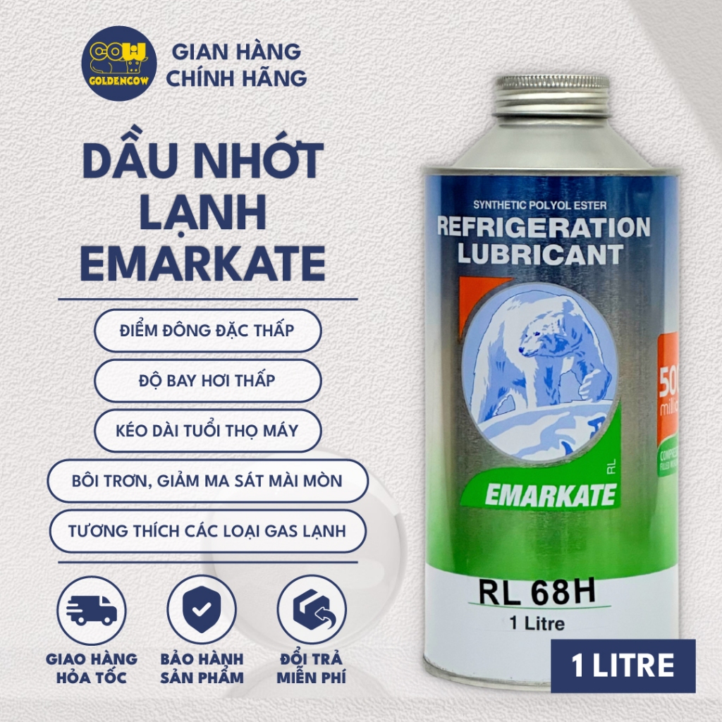 น้ํามันหมี น้ํามันสารทําความเย็น EMARKATE RL32 - RL68H