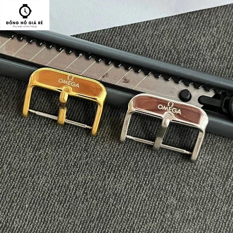 หัวเข็มขัดนาฬิกา Omega - Logo Metal Buckle สําหรับสายหนังนาฬิกา Omega