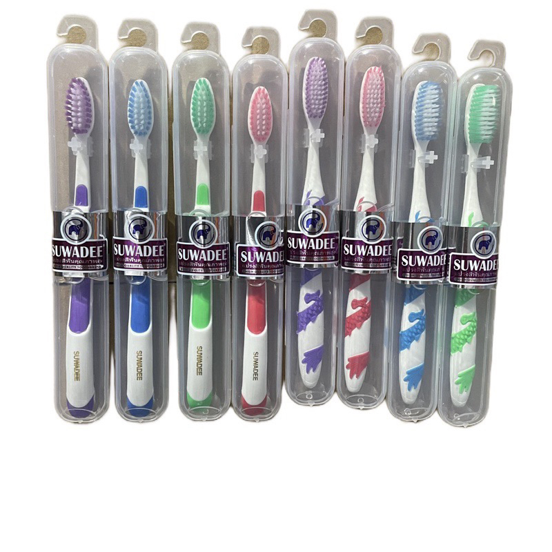 (THAI TECHNOLOGY) ตะกร้าแขวนแปรง Suwadee Super Soft