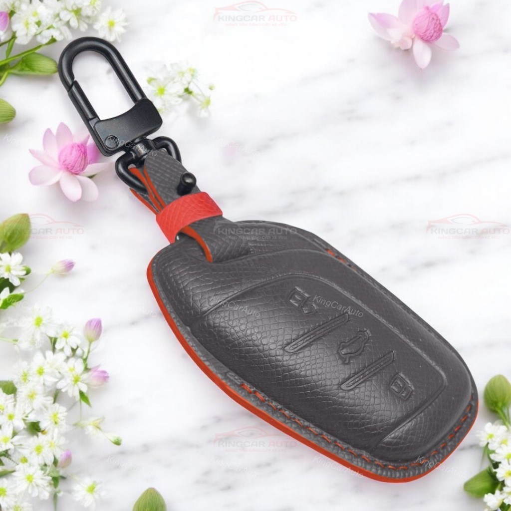 เคสกุญแจ 106 สีแดง สีเทา - เคสกุญแจ MG HS EV MG-ZS MG3 MG6