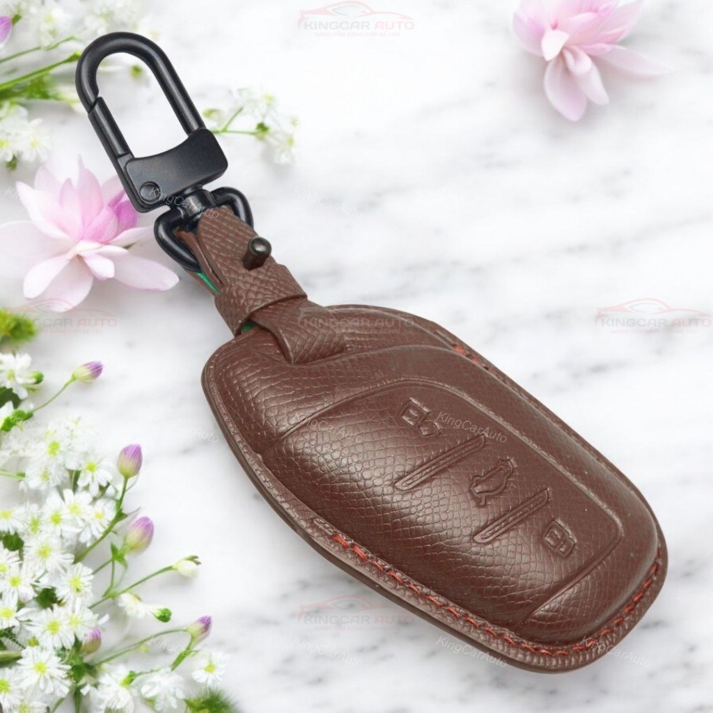 เคสกุญแจ 106 สีน้ําตาล - เคสกุญแจ MG HS EV MG-ZS MG3 MG6