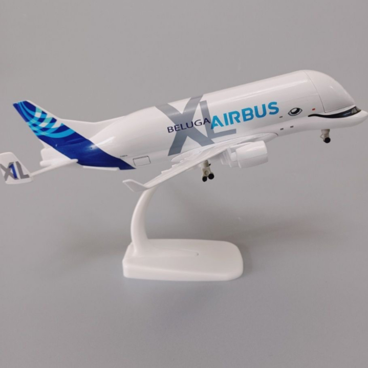 Global Transport Super Plane รุ่น Beluga XL Airbus A330-700L" โลหะผสมคุณภาพสูง 20 ซม. Scale 1:400 Fu