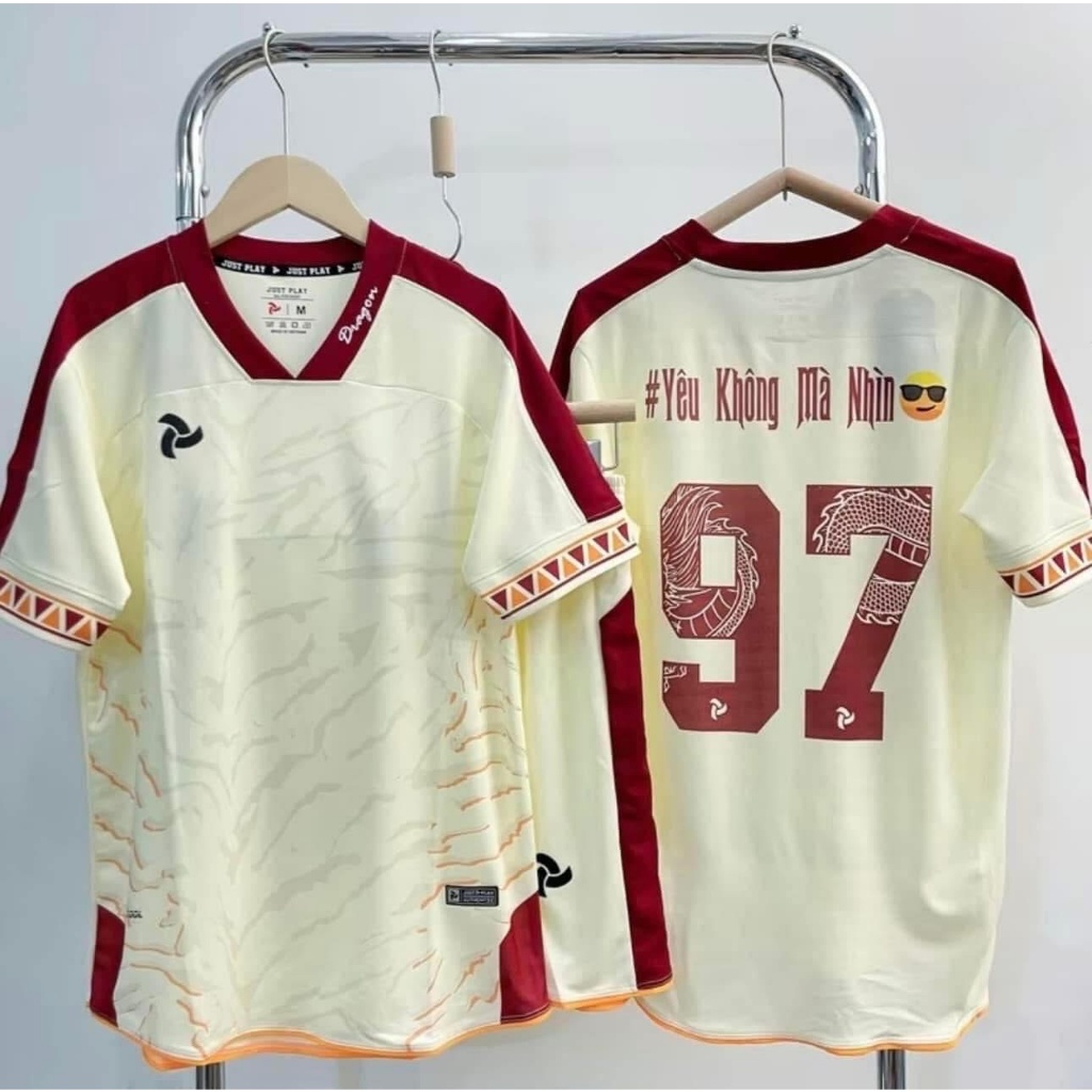 JP Dragon Designer ฟุตบอลชุดกีฬาคุณภาพสูง Breathable Sesame Elastic Cream AE-Sport