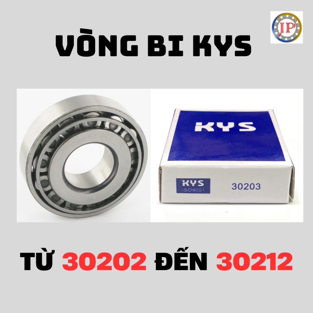 (Bearing) KYS Taper Bearings 30202, 30203, 30204, 30205, 30206, 30207, 30208, 30209, 30210, 30211, 3