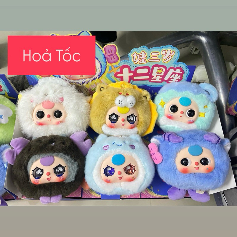 Blindbox 12 Zodiac Signs BabyThree Super Shocking Price