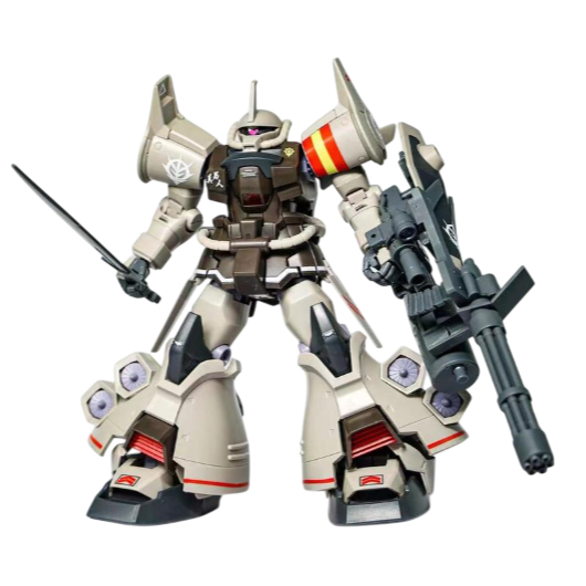 โมเดลอาคารสะสม – นักรบทรงพลังพร้อมการออกแบบพิเศษ HG Gouf Flight Type ประเภท 1Mobile Suit