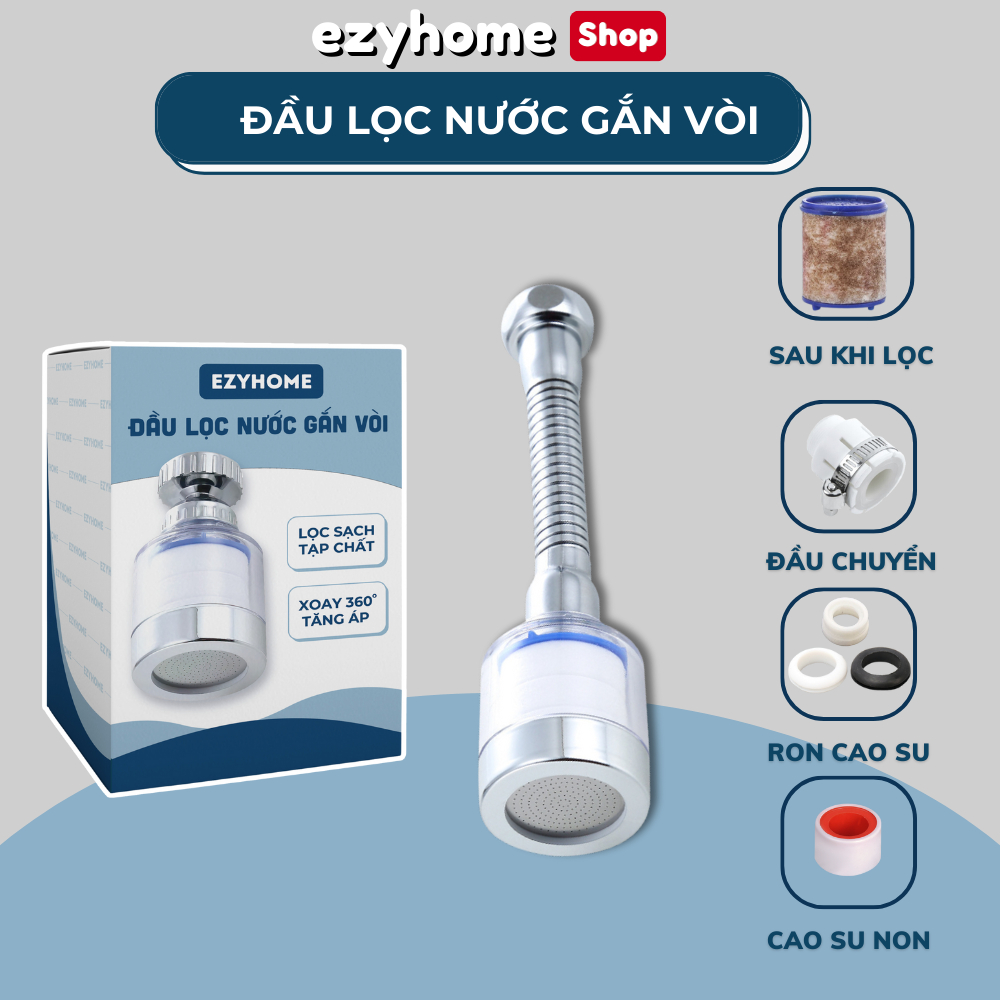 หัวก๊อกน้ําเครื่องกรองน้ําทิศทางคงที่พร้อมขั้วต่อ EB026 EZYHOME
