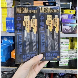 Cáp Sạc Đa Năng 4 IN 1 Wekome WDC-25, Sạc nhanh QC3.0 PD27W PD65W