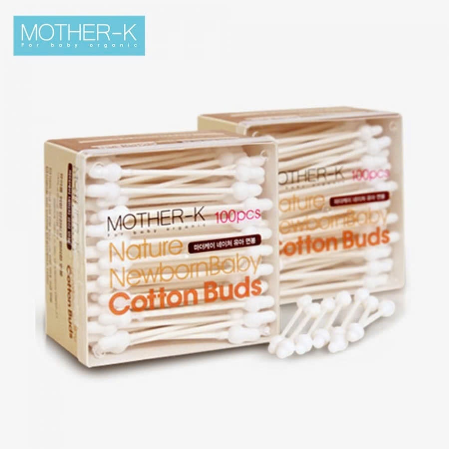 Mother - K - สําลีก้านทารกแรกเกิด Mother-K (100c)
