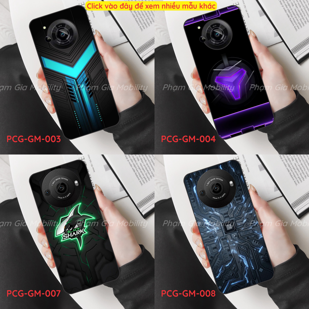 เคสยืดหยุ่นสีดํา Sharp Aquos R7/ R8 Pro/ R8s Pro พร้อมเทคโนโลยีหลากหลายรูปแบบที่ไม่ซ้ําและคมชัด