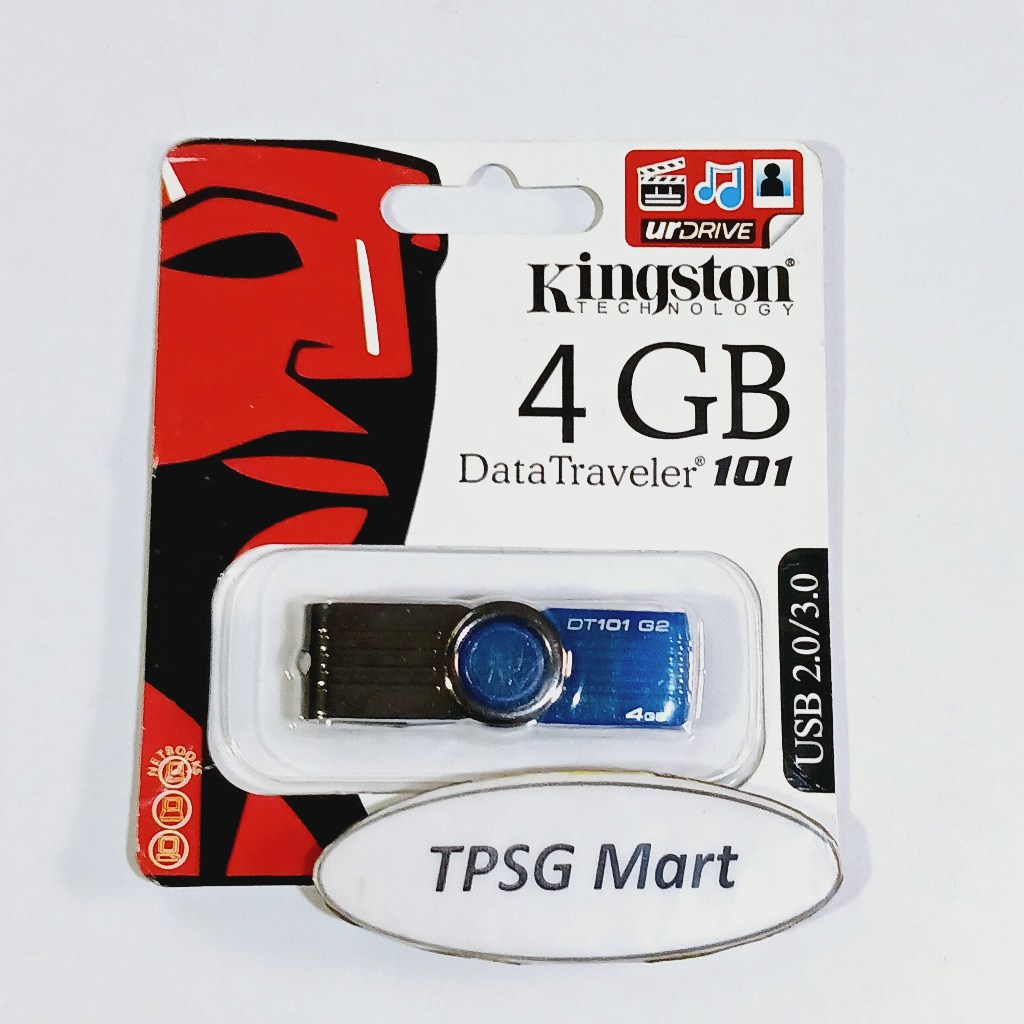 Kingston DataTraveler DT101G2 4GB USB (แฟลชไดรฟ์ USB ของแท้)