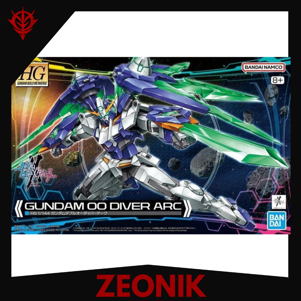 HG BM 1/144 Gundam 00 Diver Arc Assembly Model