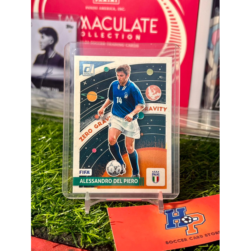 การ์ดฟุตบอล Del Piero Zero Gravity Panini Donruss 2024/25