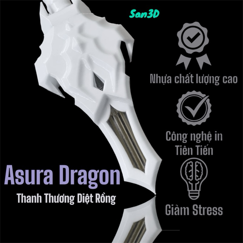 [COMBO]อุปกรณ์เสริม Keyrambit - Dragon Slayer - Asura Dragon - การพิมพ์ 3 มิติ