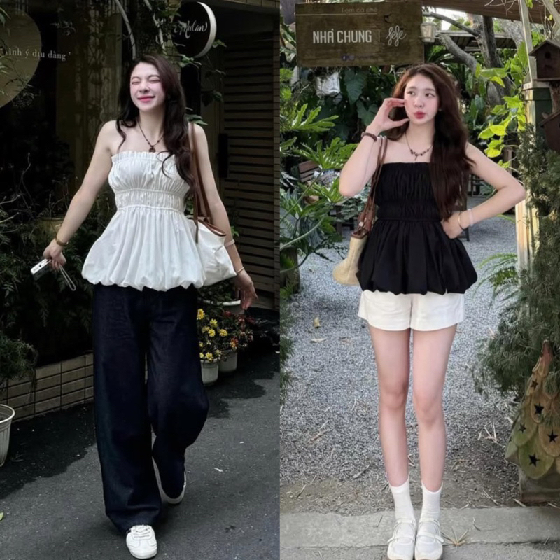 (ผลิตภัณฑ์มาตรฐาน BEAUTIFUL) เสื้อบัสเตอร์บาน QC808 เหมาะสําหรับไปเที่ยวทะเล ไปคาเฟ่ ไปวันที่