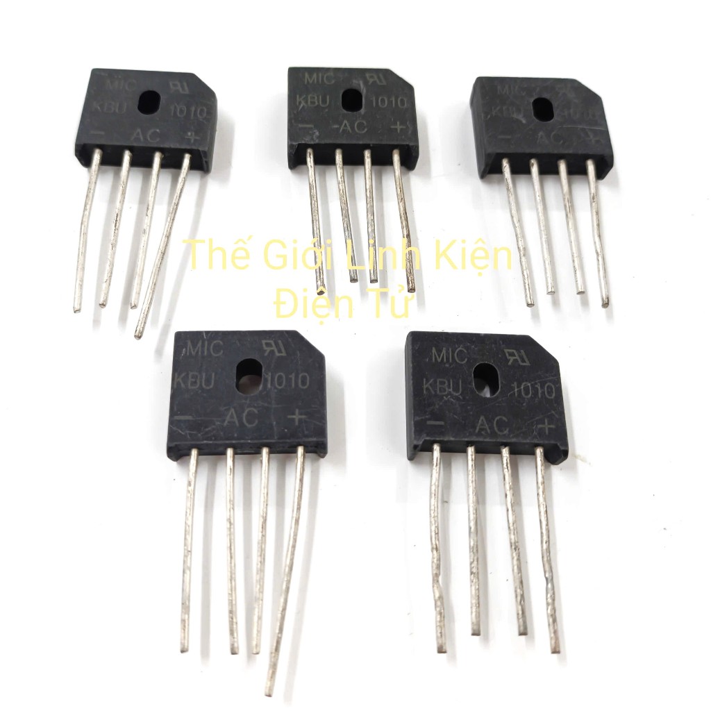 Combo 5 Diode Bridge Diode KBU1010MIC (10A)