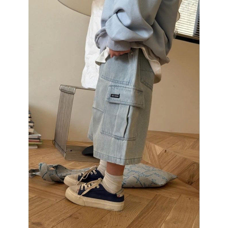 Q.LEND JEAN BIG BOX BAG / SP