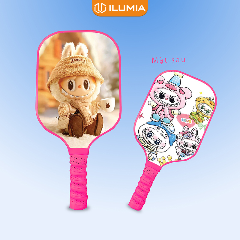 ไม้ Pickerball สําหรับเด็กเคลือบคาร์บอนน้ําหนักเบาพิเศษ ดีไซน์ยี่ห้อ diverse ILUMIA - PK08