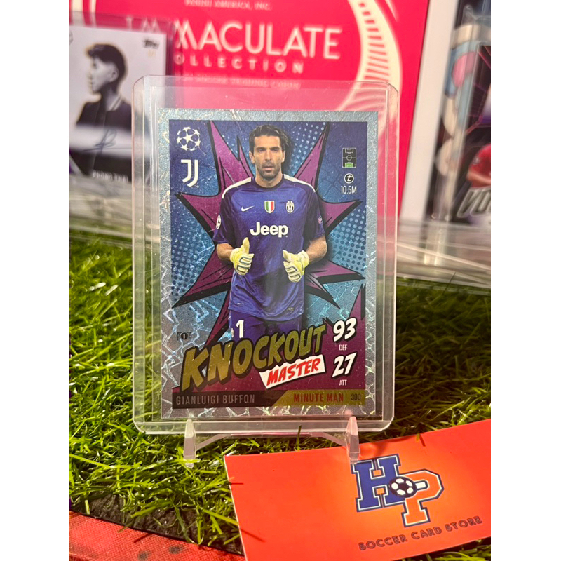 Gianluigi Buffon Knockout Master Topps Match Attax UCL Extra 2024/25 การ์ดฟุตบอล