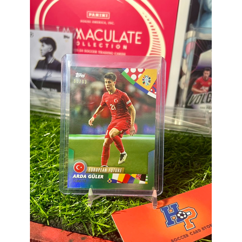 Arda Guler /99 Topps Eur0 2024 การ์ดฟุตบอล