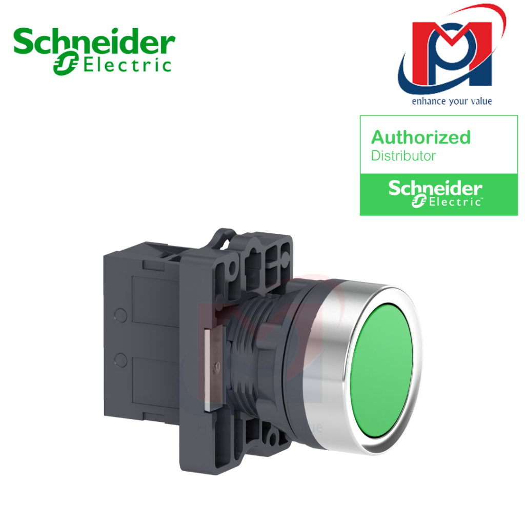 ปุ่มกดปล่อย 22mm 1NO - Schneider - XA2EA31