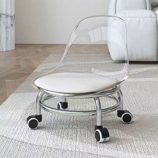 Trang chủ bánh xe đa năng clear acrylic thấp có bánh xe