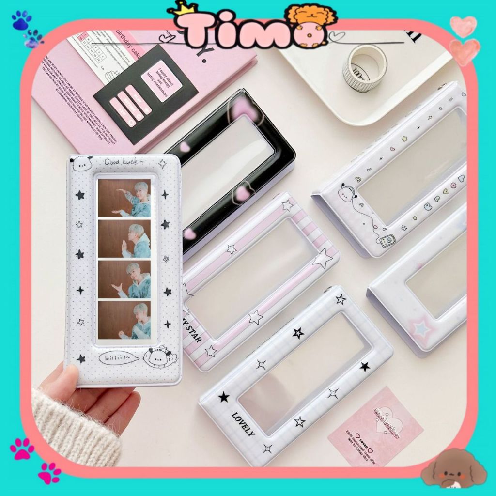 Photobooth Album Unique Collect Book Long Photo Card Holder Timo VPBL29
