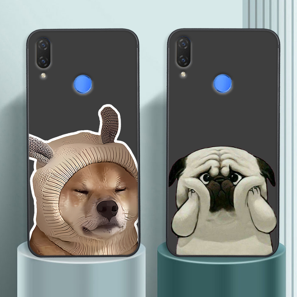 เคส Huawei Nova 3 / Nova 3E / Nova 3i พิมพ์ลายสุนัขและแมวน่ารัก ราคาถูก