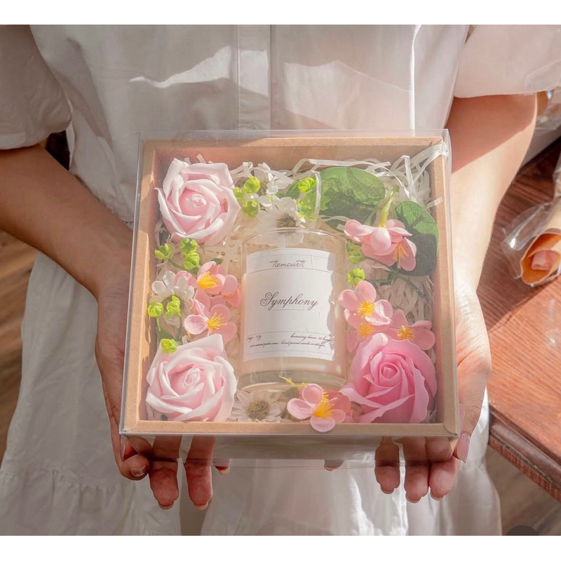 [Wax Flower GIFT SET] ของขวัญแต่งงาน กล่องของขวัญวันเกิด